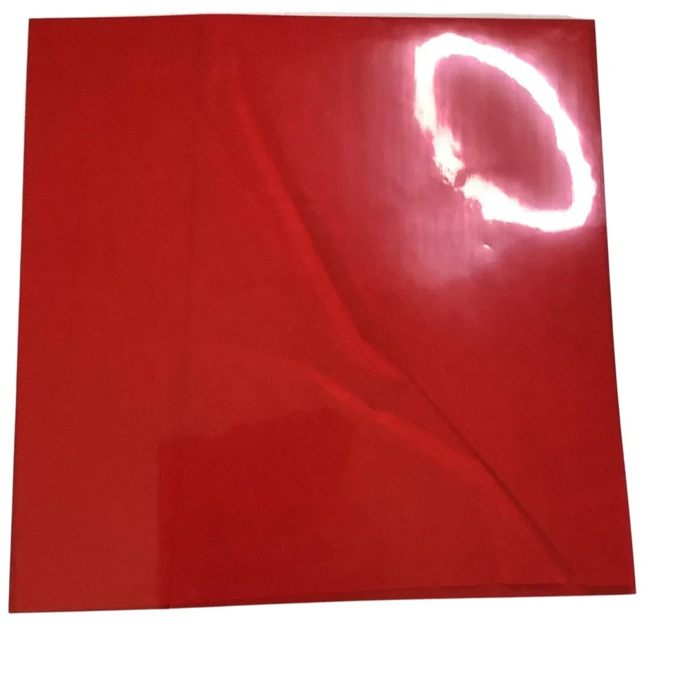 Colored Transparent Plastic Sheets Assorted‎ Red Blue Green Yellow Craft Film